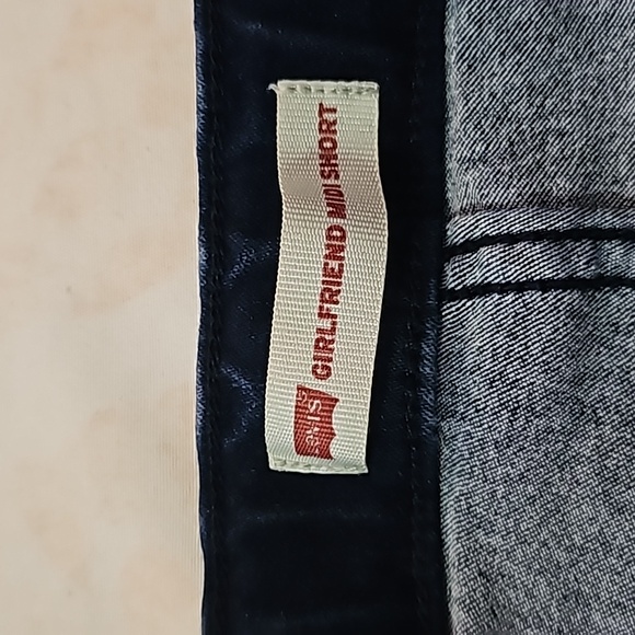 Levi's Denim Midi Shorts - Picture 2 of 6